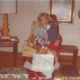 Boy hugs his mother on Mother's Day, 1975.