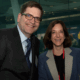 Us Against Alzheimer's COO Russ Paulsen and board member Jill Lesser